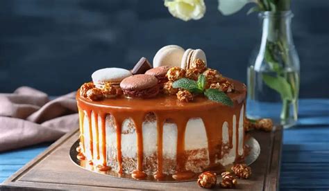 Receta Exquisita Naked Cake De Caramelo Y Chocolate