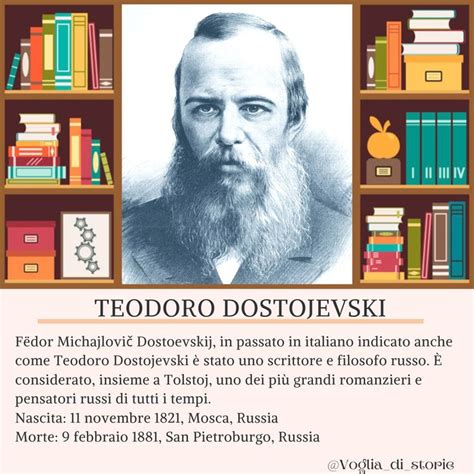 Teodoro Dostojevski Storia E Vita Di Uno Scrittore E Filosofo Russo