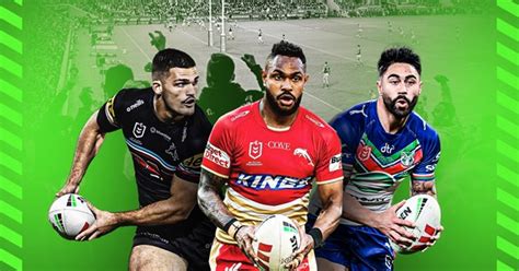 2024 Nrl Telstra Premiership Schedule Released Qrl