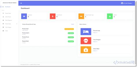 Sistem Informasi Rekam Medis Berbasis Web Php