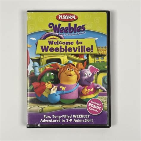 Weebles Welcome To Weebleville Playskool Dvd 2005 97368863545 Ebay