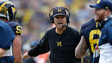 Jim Harbaugh Wants A WrestleMania At The Big House In Ann Arbor