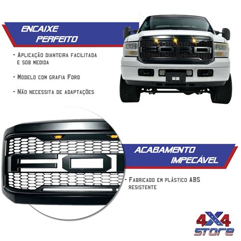 Grade Frontal F250 F350 F4000 4x4 Store Brasil