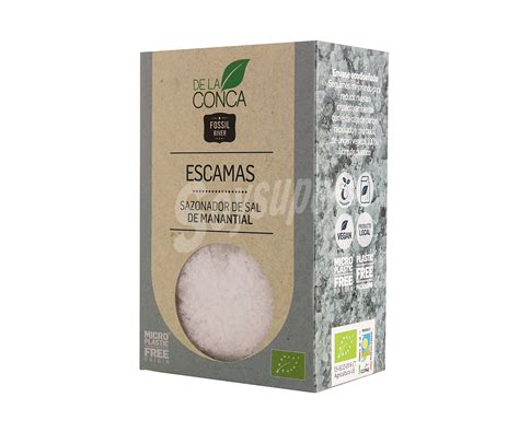 Conca Sal en escamas blanca ecológica 125 g