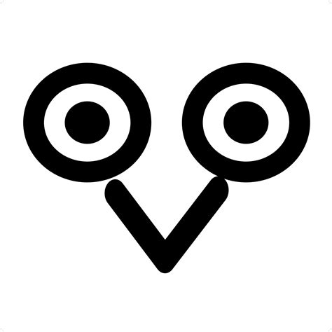 staring bird face icon 11120309 Vector Art at Vecteezy