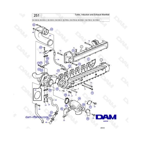 Volvo Penta D D B C D E D D A B C D E Turbo