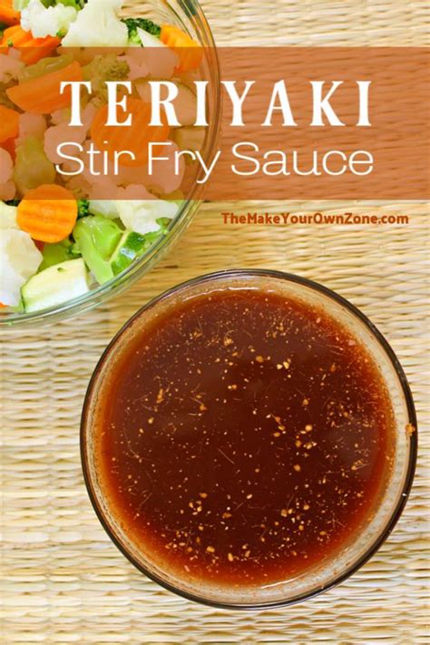 Homemade Teriyaki Sauce For Stir Fry Artofit