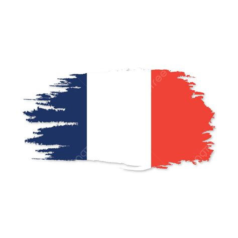 France Vector Flag Design With Independence Day France France Flag