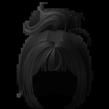 Cute Preppy Bun Black Roblox Item Rolimon S