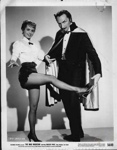 Mary Murphy And Vincent Price The Magicians Vincent Price Magicians