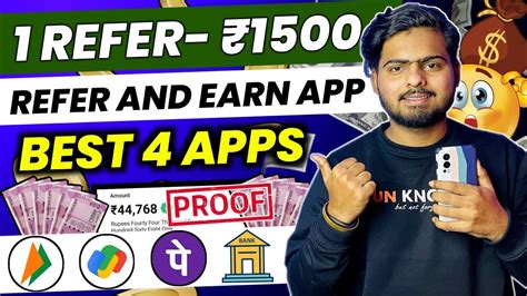 1 Refer 1500 Refer And Earn App Best Refer And Earn Apps Refer