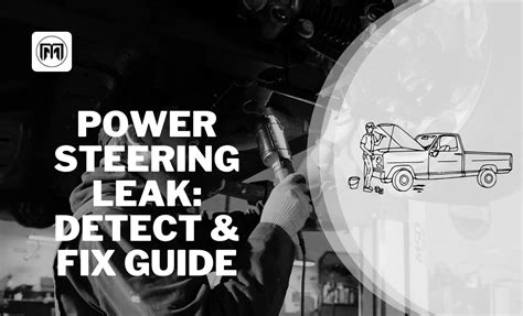 Power Steering Leak Detect Fix Guide Engineeringmix