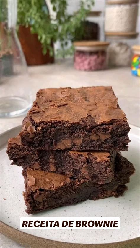 Aprenda A Fazer Essa Receita Maravilhosa De Brownie No Conforto Da Sua