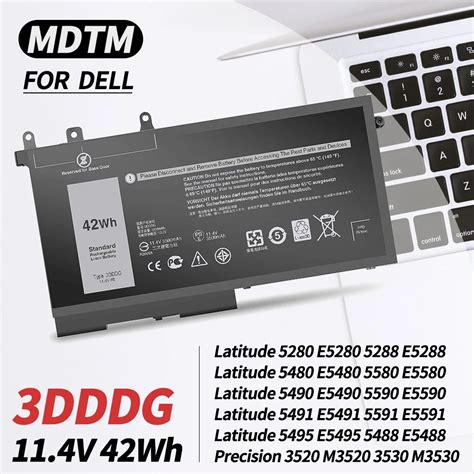 Dddg Laptop Battery For Dell Latitude