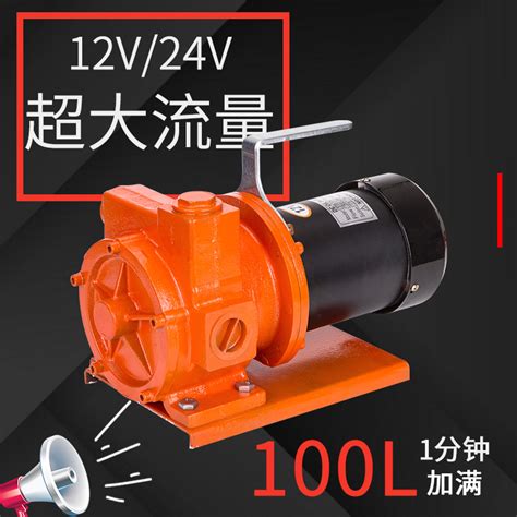 电动抽油泵12v24v220v大功率550w柴油泵大流量自吸泵齿轮泵加油机虎窝淘