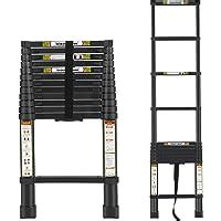 Sogesfurniture 12 5ft Aluminum Telescoping Ladder Extendable