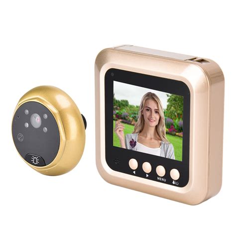 Home Smart Video Doorbell Digital Door Viewer 2 4in TFT LCD Screen