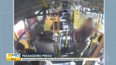 Bom Dia Minas Motorista é esfaqueado dentro de ônibus Globoplay