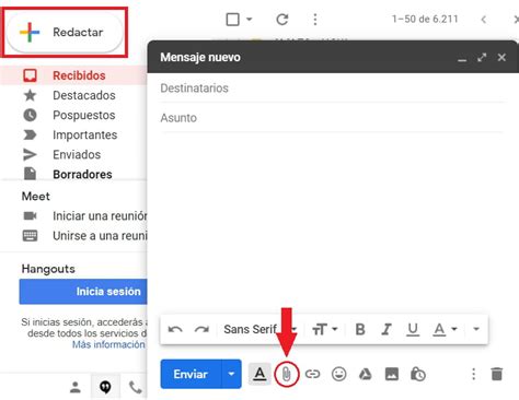 Gmail Enviar Un Email Con Un Archivo Adjunto Ccm