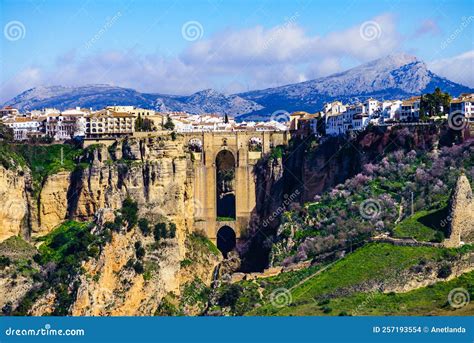 Ronda Town Andalusia In Spain Stock Photo Image Of View Valley