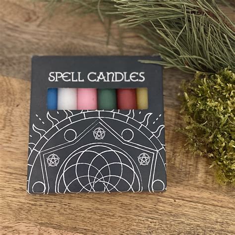 Pack of 6 Spell Candles Spell Candles Witchcraft Supplies | Etsy