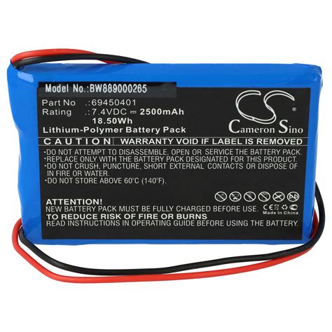 Vhbw Batterie Compatible Avec Contec Ecg G Appareil M Dical Mah