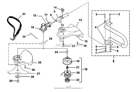 Diagram Of Homelite String Trimmer Parts