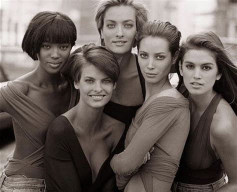 Tbt Naomi Campbell Linda Evangelista Christy Turlington Y Cindy