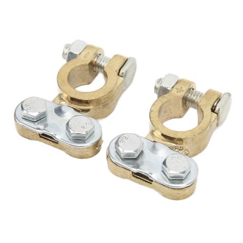 1 пара клемм автомобильного аккумулятора, устойчивые к коррозии ...