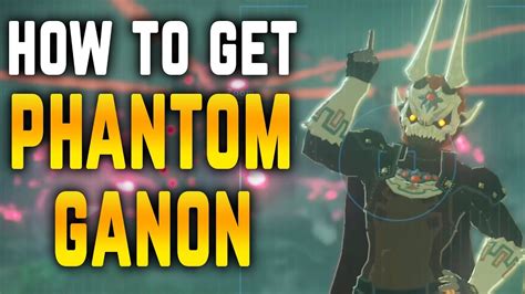 How To Get The Phantom Ganon Armor Zelda Botw The Champions Ballad