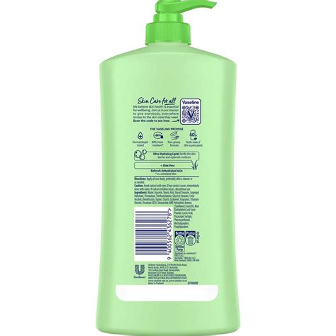 Vaseline Intensive Care Body Lotion Aloe Soothe 750ml Woolworths