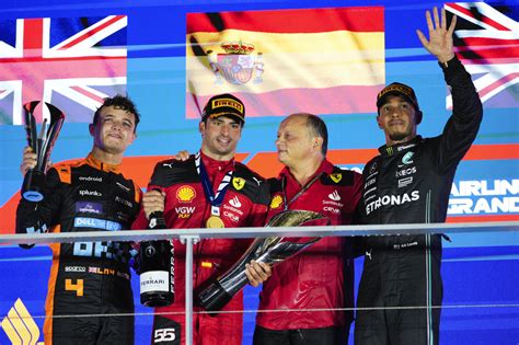 F Carlos Sainz Wins Singapore Grand Prix Inquirer Sports