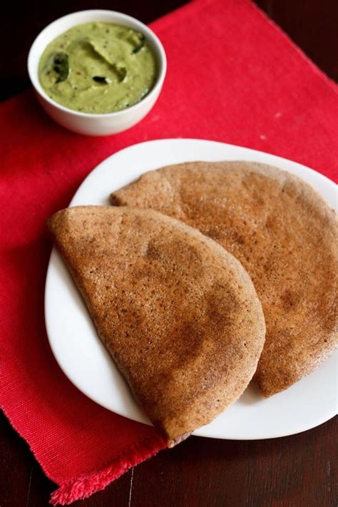 Ragi Dosa Recipe Nachni Dosa Dassana S Veg Recipes