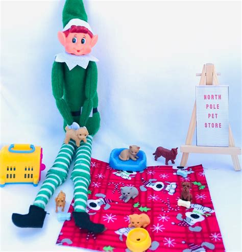 14 Days Of Christmas Elf Activity Kit Elf Props Elf Etsy