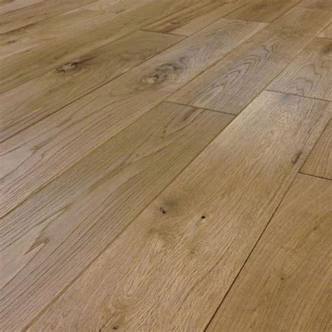 200mm Wide Engineered European Oak Flooring Oiled Rustic Real Wood