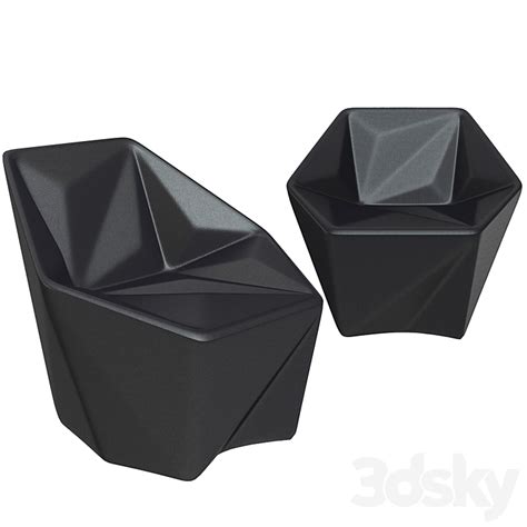 3DSKY Moroso Gemma Armchair 3D Model NEW UPDATE 2023