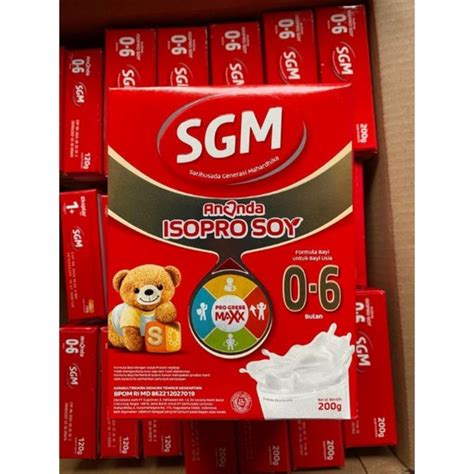 Jual SGM Ananda Soya 0 6 Bulan 200 Gr Kemasan Baru Shopee Indonesia