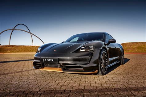 Porsche Taycan By Jager The Embodiment Of Weight Loss Through Carbon