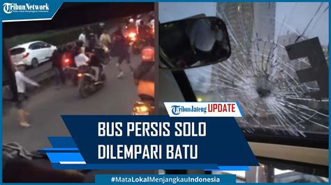 Bus Persis Solo Dilempari Batu Gibran Sentil Kapolri Singgung Tragedi