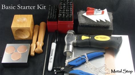 METAL JEWELRY STAMPING Kit Terrific Starter Kit Two by metalstop