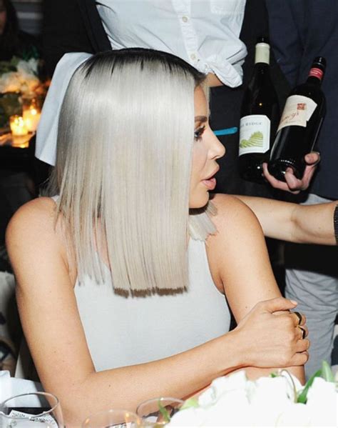 Pinterest Deborahpraha Kim Kardashian With Platinum Blonde Hair