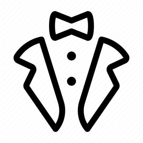 Bow Groom Marriage Suit Tie Tux Tuxedo Icon Download On Iconfinder