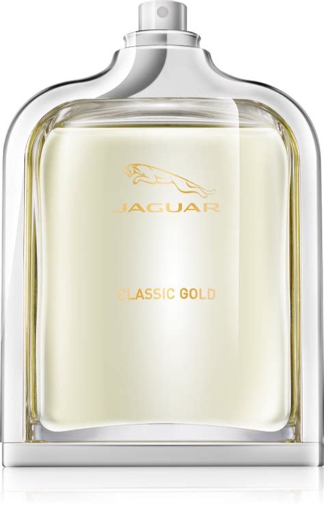 Jaguar Classic Gold Eau De Toilette Tester For Men 100 Ml Notino Co Uk