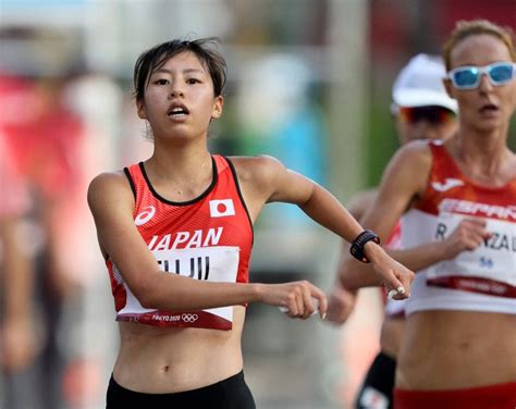 競歩20キロ藤井菜々子「五輪の洗礼受けた」 初の大舞台は13位 毎日新聞