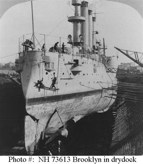 Spanish American War Ships Uss Brooklyn