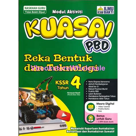 Ilmu Bakti Modul Aktiviti Kuasai Pbd Reka Bentuk Dan Teknologi Tahun