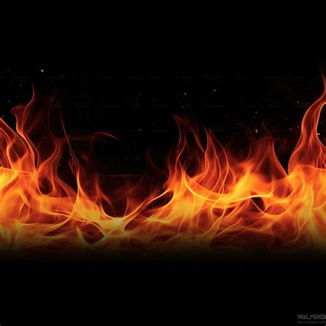 Premium Photo Flames Of Fire Isolated On Black Background