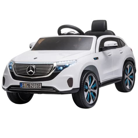 Homcom Voiture Lectrique Benz Pour Enfant De Ans Avec