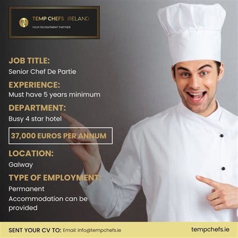 Irelands Fine Dining Chef In Ireland Becoming A Fine Dining Chef By Temp Chefs Jan 2024