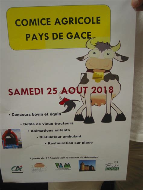 Comice Agricole Du Pays De Gac Rendez Vous Samedi Ao T